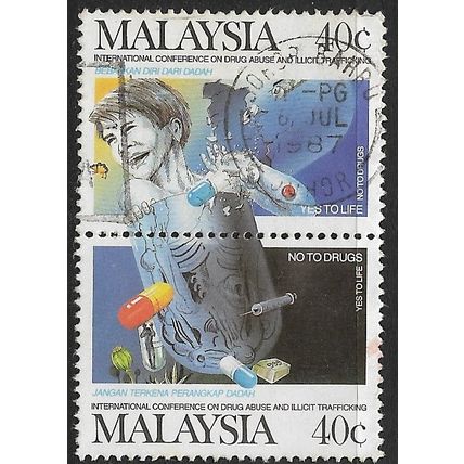 1987 SG 373/374 - fine used (o) - pair