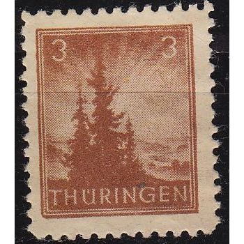 GERMANY Alliiert SBZ [Thüringen] MiNr 0092 AY ( **/mnh )