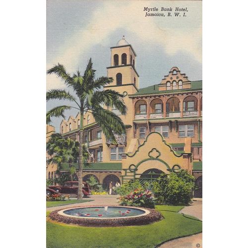 Myrtle Bank Hotel Jamaica Postcard (F7274)