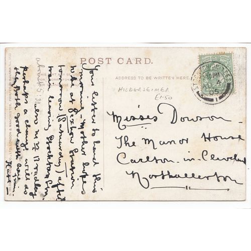 S Hildesheimer & Co Ltd 1905 Art Postcard 5155