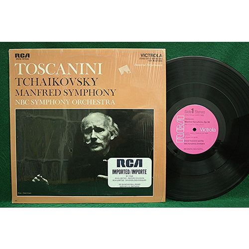 Arturo Toscanini - Tchaikovsky: Manfred Symphony - VICS 1315(e) - NM