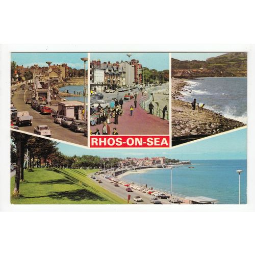 Multiview of Rhos-on-Sea Postcard Denbighshire 1564