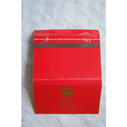Matchbook Cover Middle Temple