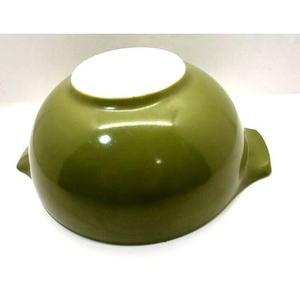 Lime Green 2 1/2Qt Pyrex Cinderella Mixing Serving Bowl 1960's Ovenware Vintage