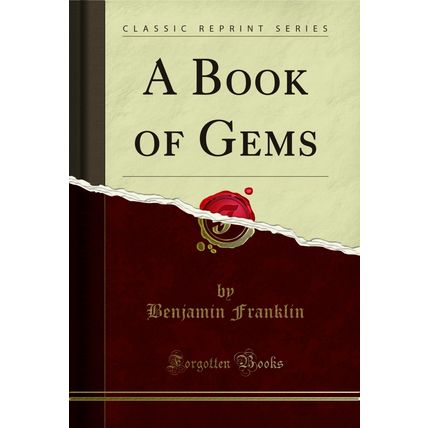 A Book of Gems (Classic Reprint)
