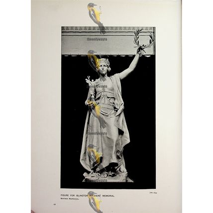 Figure For Islington Soldiers Memorial, MacKennal, Book Illustration, 1905