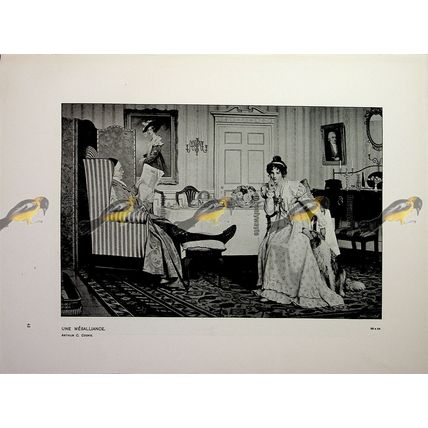 Une Mesalliance, Arthur C Cooke, Book Illustration (Print), 1905