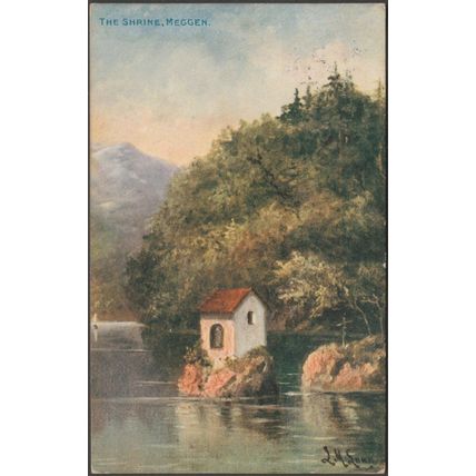 The Shrine, Meggen, 1913 - Photochrom Postcard