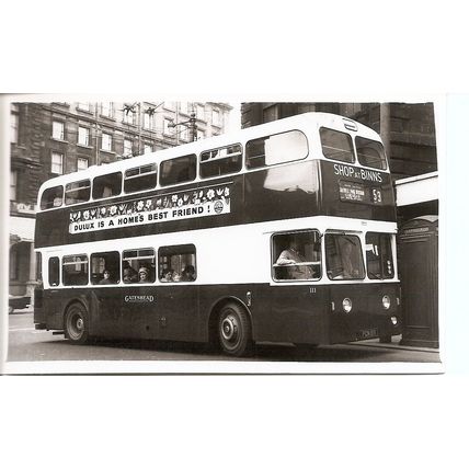Black & White Photograph of Gateshead & District Omnibus Co. Ltd. - PCN 811