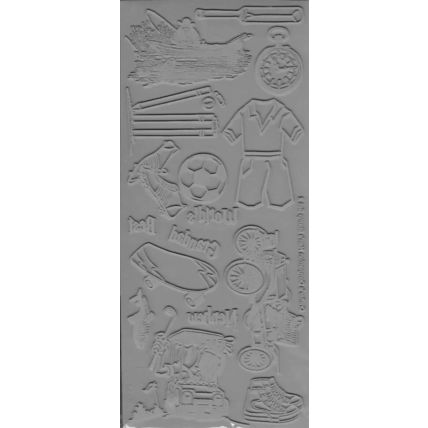 Crafter's Companion. Mens 2 Stamp Set. Stamping Cardmaking Scrapbooking Crafts