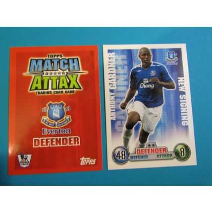 Anthony Gardner - Everton - Match Attax 2007/08 Football Card