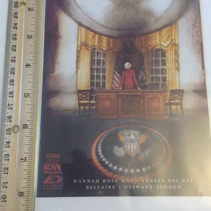 2024 IDW Comics Exorcism at 1600 Penn Ashcan Mini Comic Book