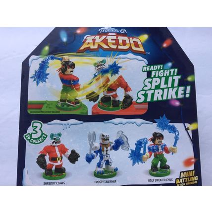 NEW Target Exclusive Legends of Akedo Holiday Ugly Sweater Chux, Shreddy Claws