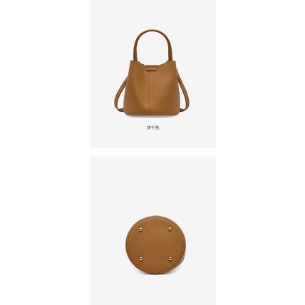 Women Genuine Soft Leather Shoulder Hobo Bag Brown