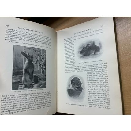JAN TO JUNE 1909 THE BADMINTON MAGAZINE SPORTS BOUND VOL 28 BOOK (P12) AA