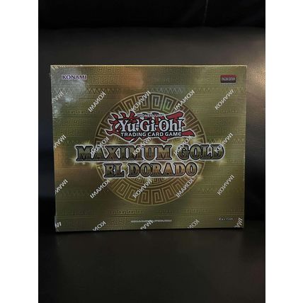 Maximum Gold: El Dorado Box Brand New Sealed Yu-Gi-Oh Trading Card