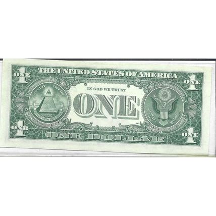 1963-A US Federal Reserve $1.00 Bill Gem UNC