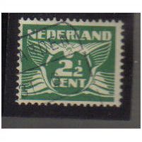 Netherlands 1924 2 1/2C CARRIER PIGEON F/U SG426A