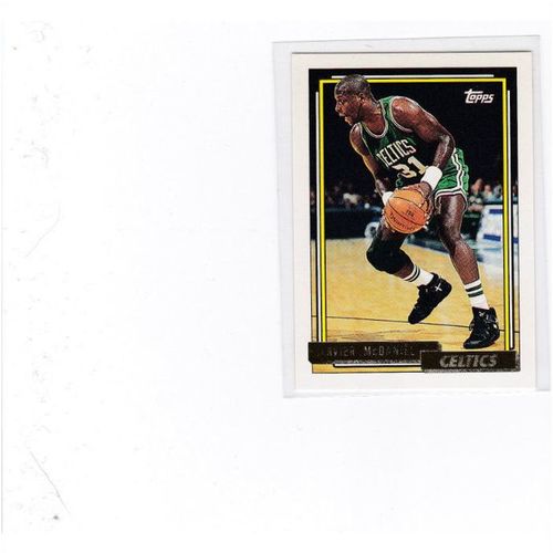 1992-93 Topps Basketball Xavier McDaniel-GOLD #293