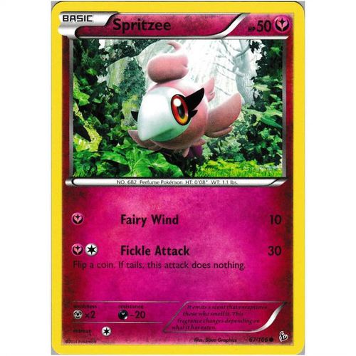 Pokemon XY Flashfire - #67/106 - Spritzee