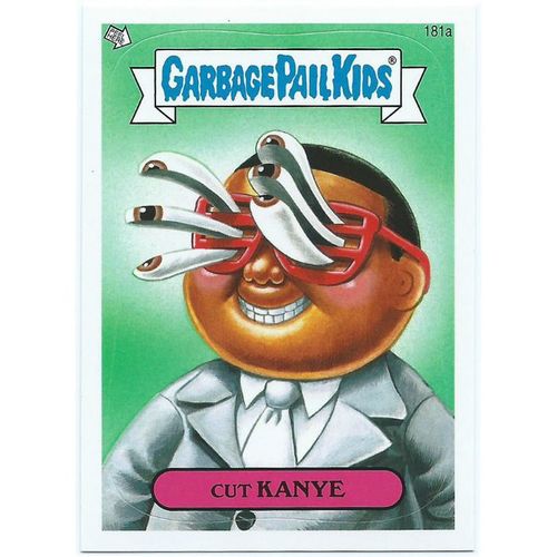 2013 Garbage Pail Kids Series 3 - #181a - Cut Kanye