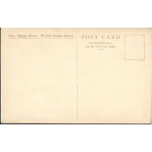 Vintage Daily News PC - Buckingham Palace From St. James Park, London c1930's
