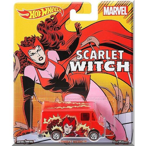 Hot Wheels - Combat Medic: Pop Culture - Women Of Marvel (2017) *Scarlet Witch*