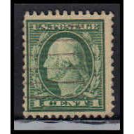 Used 498 1c George Washington Fine K3105