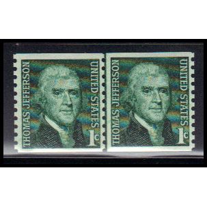 1299 1c Thomas Jefferson Fine MNH CLP KA9197