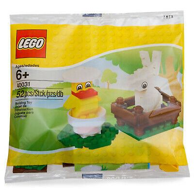 LEGO 40031 - LEGO EASTER BUNNY & CHICK - NEW & SEALED - RETIRED 2012