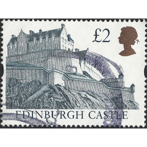 GB, Edinburgh Castle, blue 1992, ú2, #3
