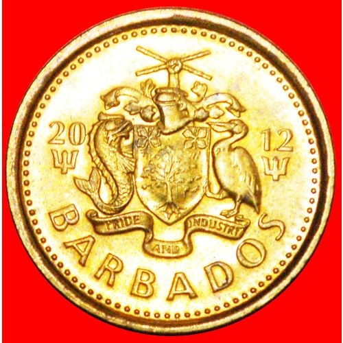 GREAT BRITAIN (2007-2018): BARBADOS ★ 5 CENTS 2012! LOW START★ NO RESERVE!