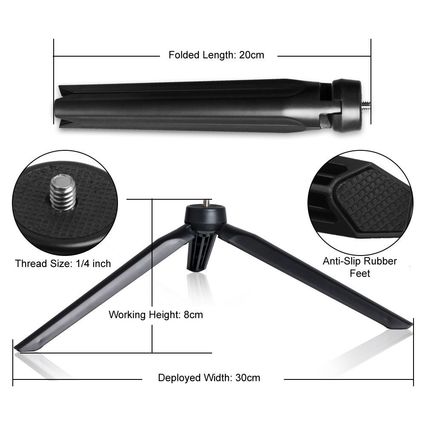 10 inch LED Ring Light with Tripod Stand & Phone Holder