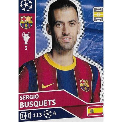 Topps UEFA Champions League 2020/21 Stickers: BAR9 - Busquets