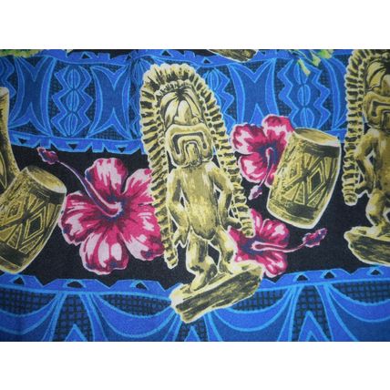 Hawaiian Tiki Shirt. Men's Size Medium by Montage Tropics
