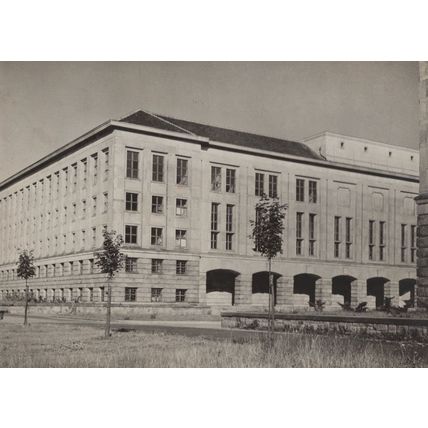 Wroc?aw College Polttechnika Polish Poland Real Photo Postcard