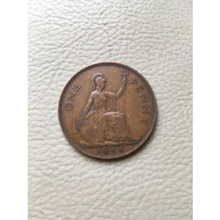 King George VI 1944 One Penny Coin Collectable Bronze Coin