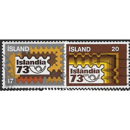 1973 Michel 482/483 - fine used (o)