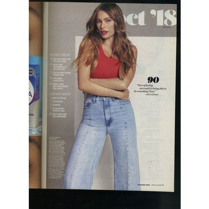 HEALTH Magazine - October, 2018 | The Beauty Issue | Sofia Vergara | 120 Pages