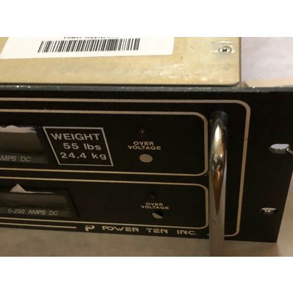 POWER TEN 5612D-10/10 POWER SUPPLY,190-253 VOLT,26 AMPS,VIHA,VRAW4A,SF-430832,BE