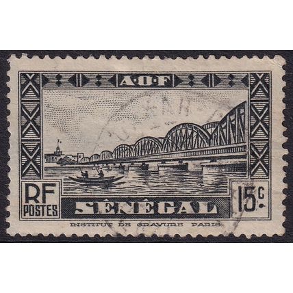 French Senegal 1935 SG 145 Used (D-694 (2))