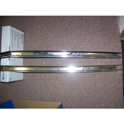 1967 PLYMOUTH SATELLITE ROOF DRIP RAIL WINDOW CHANNEL TRIM OEM BELVEDERE GTX