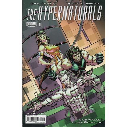 VARIANT - THE HYPERNATURALS NO. 1 THIRD PRINT COVER (2012)