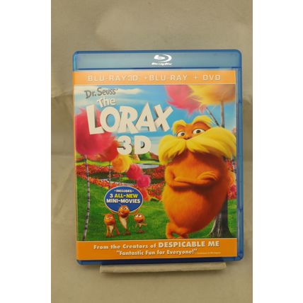 Dr. Seuss’ The Lorax + 3 Mini-Movies 2012 3D Blu-Ray DVD