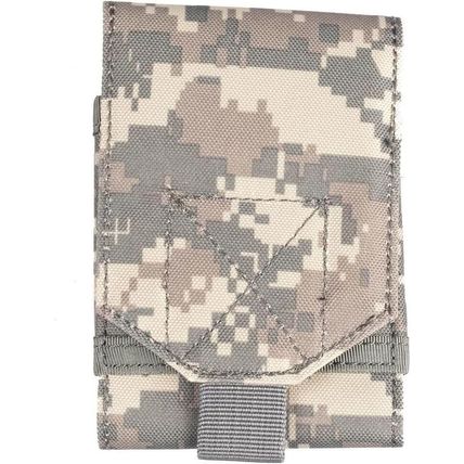 CMJ Supply fits Glock 17 19 22 23 Double Pistol 2-Mag Pouch Camo Molle
