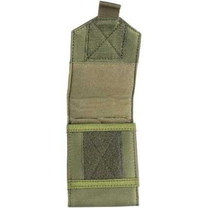CMJ Supply fits Glock 17 19 22 23 Double Pistol 2-Mag Pouch Green Molle