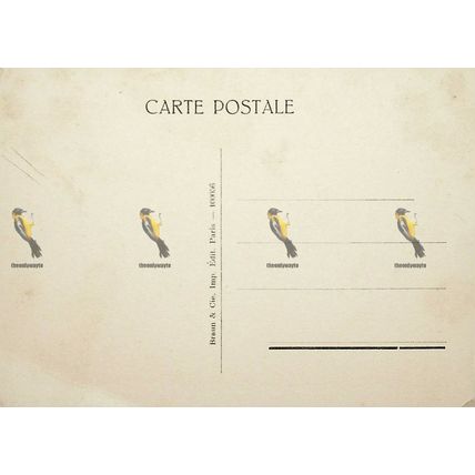 Le Vanner (The Winnower), J F Millet, French Braun Art Postcard, 1920s