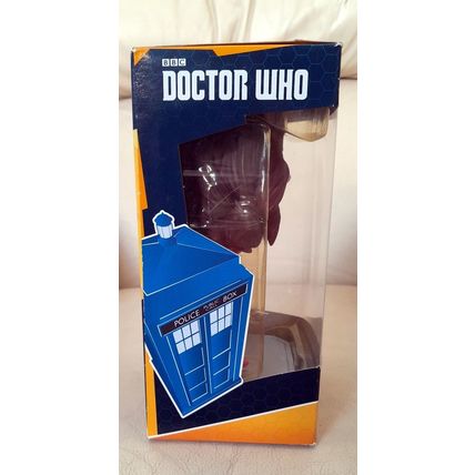 DOCTOR WHO : CLARA OSWALD : 6" WACKY WOBBLER BOBBLE-HEAD : VINYL FIGURE