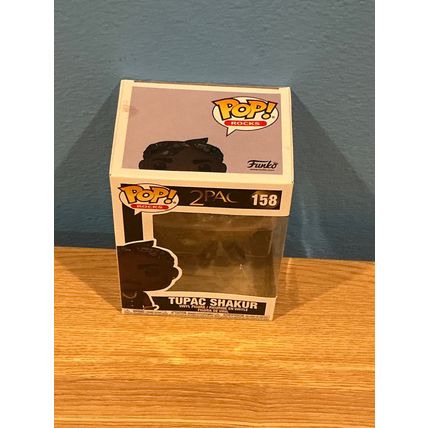 Funko Pop! Rocks - Tupac Shakur #158 Vinyl Figure (Box & Protector)