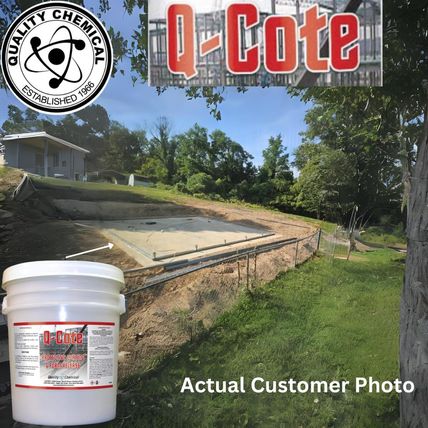 Quality Chemical Q-Cote - Paraffin-Based Concrete Form Release Agent for Stone,